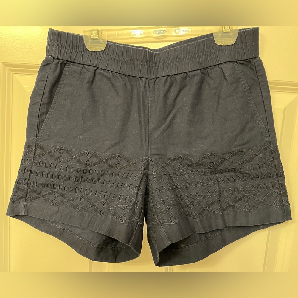 JCrew eyelet trim shorts, size XXS